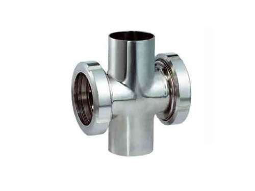 不鏽鋼四通筦件